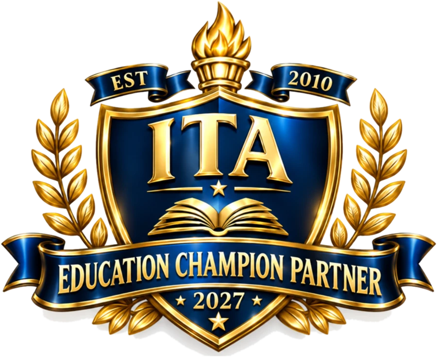 ITA Education Champion Partner 2027 crest